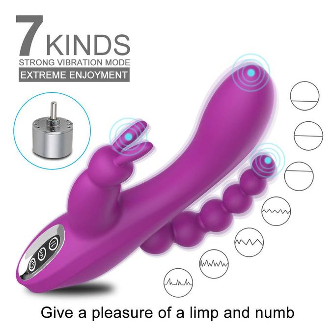 Andromine 3 In 1 Anal Vibrator