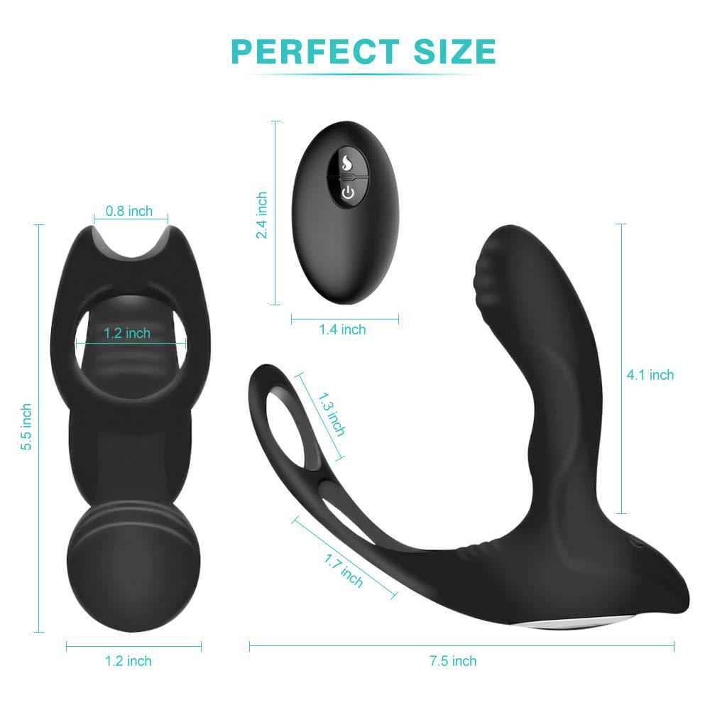 3-in-1 Remote Control Prostate Massager
