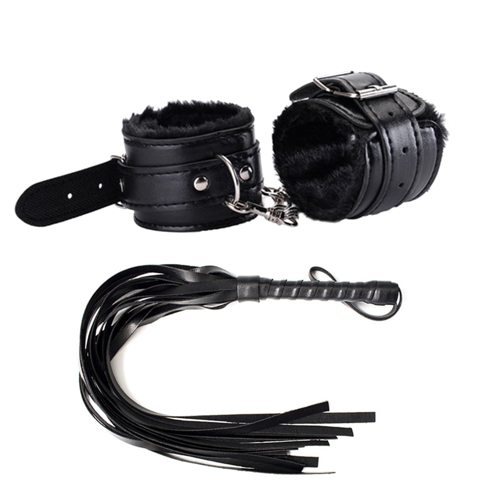 Cuffs and Whip Set